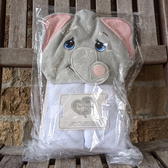 Precious Moments Other - NWT Precious Moments Tuk Elephant Hooded Towel